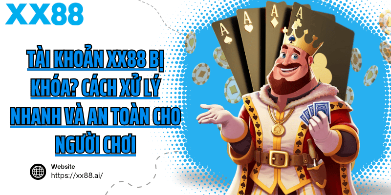 Tài khoản XX88 bị khóa? Cách xử lý nhanh và an toàn cho người chơi